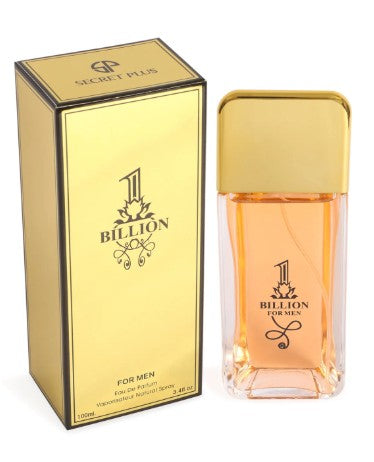 1 BILLION BY SECRET PLUS FOR MEN - 3.4 FL OZ / 100 ML -EAU DE PARFUM - NEW SEALED BOX