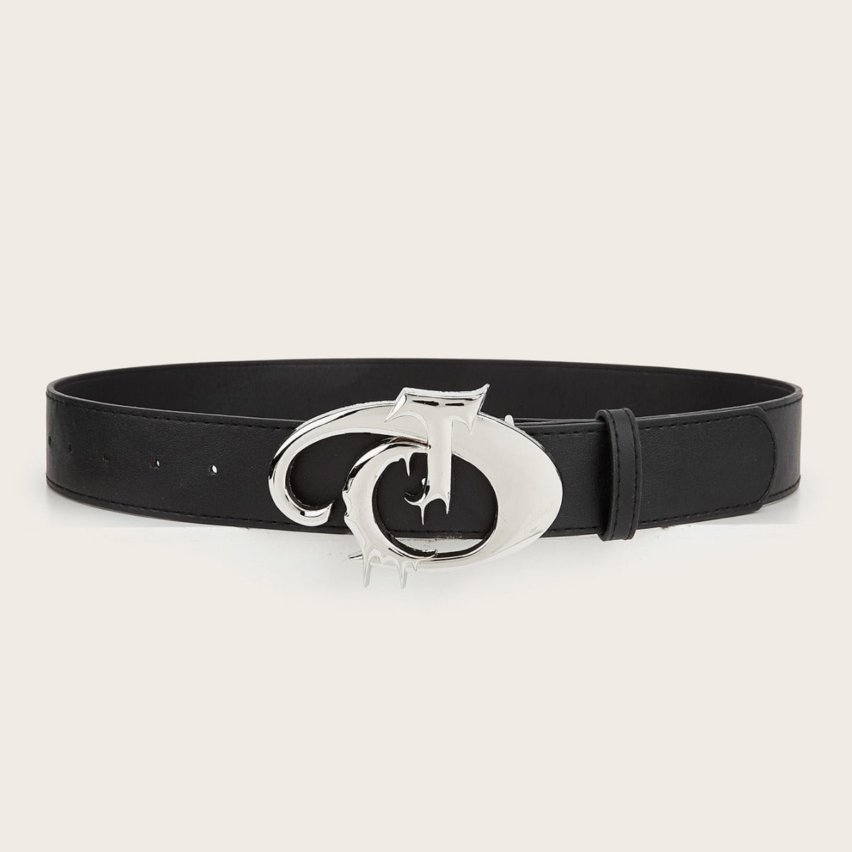 Jeans Belt Decoration New Versatile Casual Belt Smooth Buckle