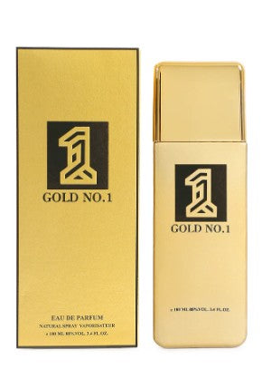 GOLD NO.1 BY EBC COLLECTION FOR MEN - EAU DE PARFUM - 100ML/3.4 FL.OZ - NEW SEALED BOX