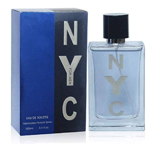 NYC BY SECRET PLUS FOR MEN - 3.4 FL OZ / 100 ML -EAU DE TOILETTE - NEW SEALED BOX