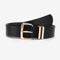 European And American Fashionable Golden Buckle Belt Cross-border
