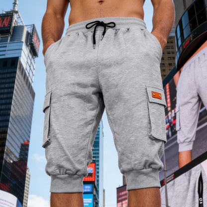 Mens Loose-Fit Casual Outdoor Work Shorts For Sports
