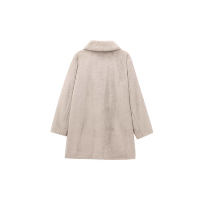 Women's Cross-border Street Fashion Effect Faux Fur Coat Jacket