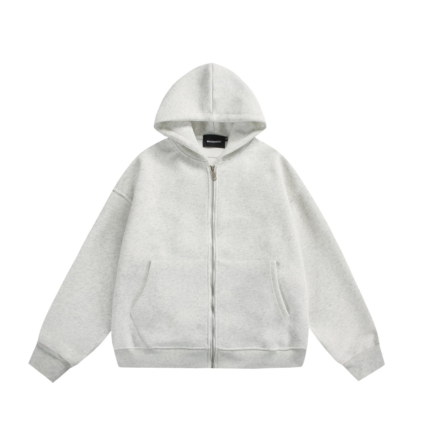 Solid Color Back Small Bag Design Cardigan Coat Outerwear