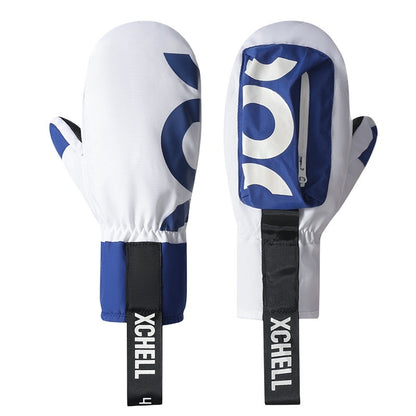 Ski Gloves Men's And Women's Waterproof Thickened Warm