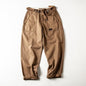 American-style Retro Loose Straight-leg Plus-size Casual Pants