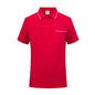 Lapel Short Sleeve Polo Shirt Fashion Workwear With Pocket
