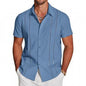 Trendy Wild Hawaii Holiday Lapel Men's Shirt