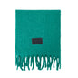 Solid Color Fringe Wool Scarf Women's Thickened Warm Neck Wrap