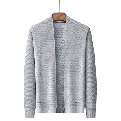 Men's Knitted Cardigan Sweater Coat