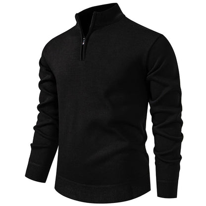 Men's Knitwear Top Half Zipper