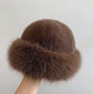 New Plush Mongolian Hat For Autumn And Winter Cold-proof And Warm
