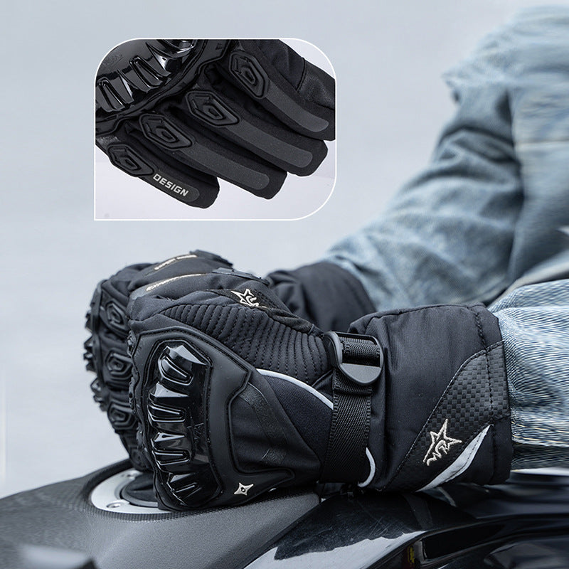 Winter Touchscreen Gloves For Motorcycleskeep Your Hands Warm Outdoors