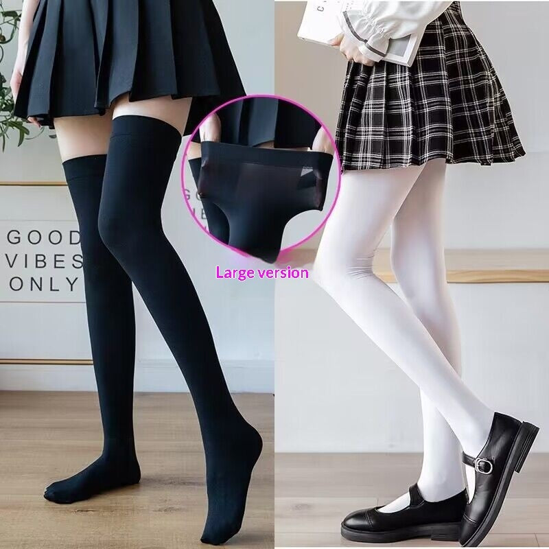 Women's Thigh-high Stockings Spring Summer Plus Size