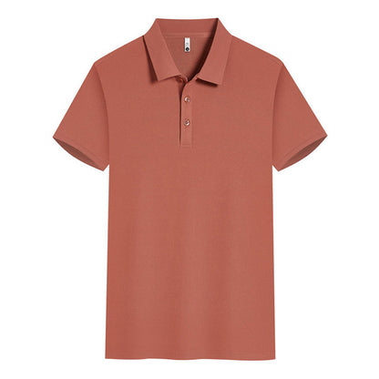 Work Clothes Lapel Short Sleeve
