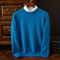Round Neck Pullover Bottoming Shirt Casual Business Loose Long Sleeve Sweater