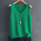 Loose Vest Women's Summer Knitted Bottoming Shirt T-shirt Inner Wear Blouse