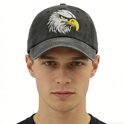Embroidered Bald Eagle Head Hats