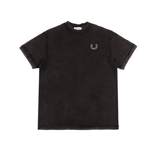 Printed vintage style short sleeve