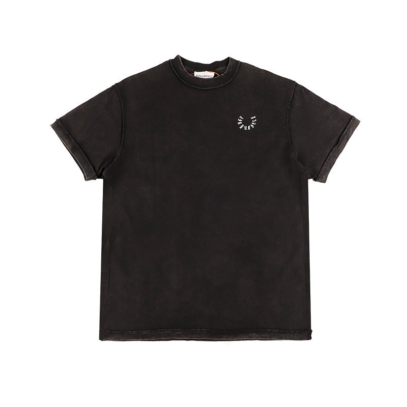 Printed vintage style short sleeve