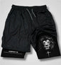 3D Digital-printed Shorts With A Double-layer Design For The Beach