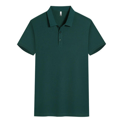 Work Clothes Lapel Short Sleeve