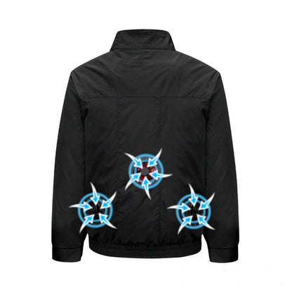 Summer Smart Air Conditioning Clothes Outdoor Work Jacket With Fan