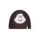 Cute Plush Puppy Knitted Women's Warm Wool Hat