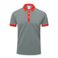 Men's And Women's Business Work Clothes Lapel T-shirt