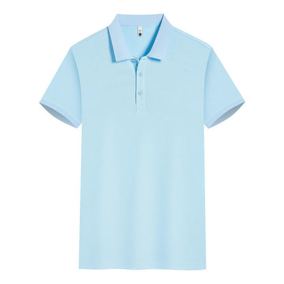 Work Clothes Lapel Short Sleeve