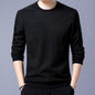 Men's plus fleece sweater Men's warm t-shirt