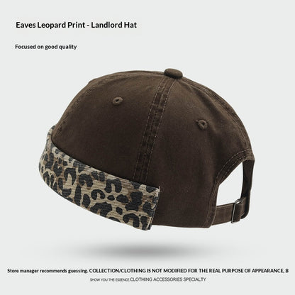 American-style Niche Leopard-print Streetwear Hat