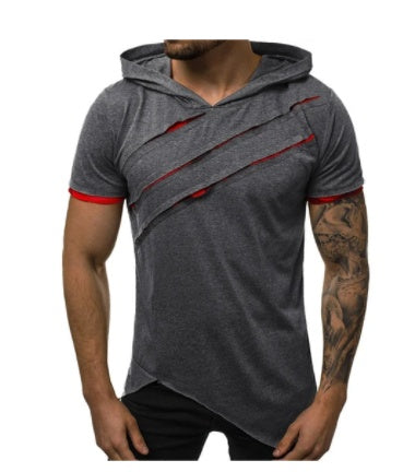 Personalized fitness pleated short sleeves