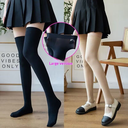 Women's Thigh-high Stockings Spring Summer Plus Size