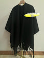 Fashion Retro High-end Travel Warm Outerwear Cloak Cape