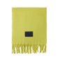 Solid Color Fringe Wool Scarf Women's Thickened Warm Neck Wrap