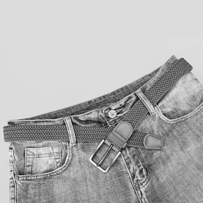 Men's And Teenagers' Knitted Belts Fashionable