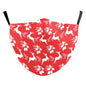 Christmas Single Corner Print Double Layer Dust Mask