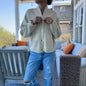 Knitted Long Sleeve Button Cardigan Fashionable Jacket