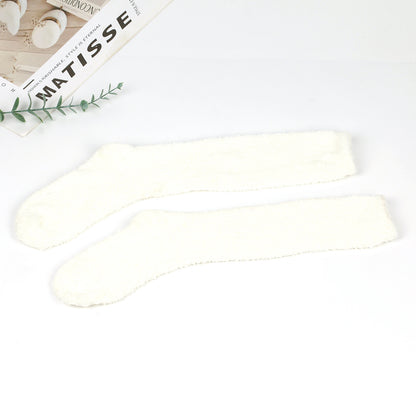 Women's Fleece-lined Home Sleep Socks