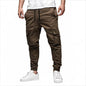 Men's Multi-pocket Drawstring Leisure Japanese Overalls