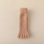 Women's Fleece-lined Thickened Home Sleeping Floor Toe Socks