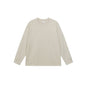 Men's Simple Solid Color Pure Cotton Long Sleeved T-shirt
