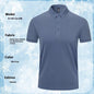 Summer Ice Silk Polo Shirt Overalls
