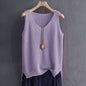 Loose Vest Women's Summer Knitted Bottoming Shirt T-shirt Inner Wear Blouse