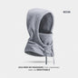Windproof And Cold-proof Outdoor Cycling Fleece-lined Warm Face Mask