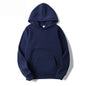 Solid Color Hooded Sweater For Men And Women