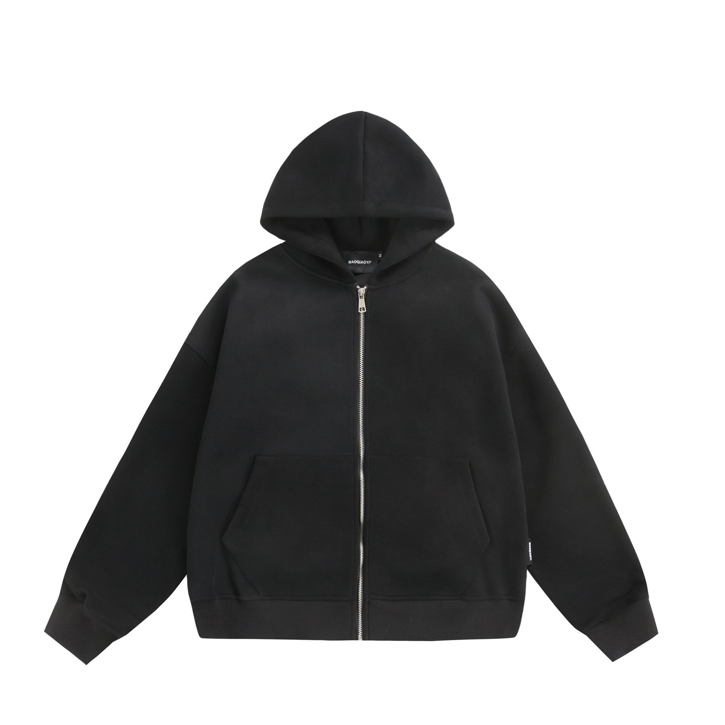Solid Color Back Small Bag Design Cardigan Coat Outerwear