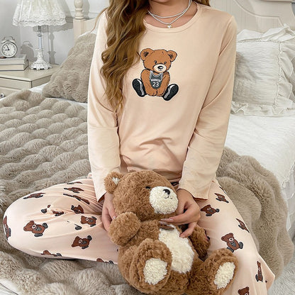 Milk Silk Ladies' Homewear Cute Bear