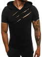Personalized fitness pleated short sleeves